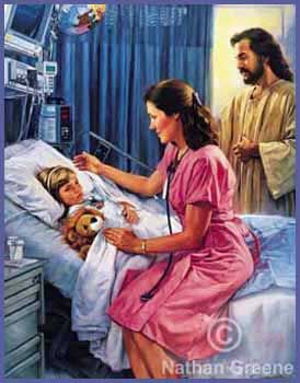 Nathan Greene Limited Edition Lithograph:"The Comforter"
