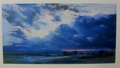 Nel Whatmore Hand Signed Limited Edition Giclee:"Day Is Done"