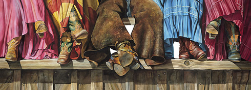 Nelson Boren Artist Proof Limited Edition Print:"Sittin' Pretty" Nelson Boren Artist Proof Limited Edition Print:"Sittin' Pretty"