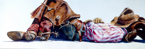 Nelson Boren Handsigned and Numbered Limited Edition Giclee on Paper:"Lazy Afternoon" Nelson Boren Handsigned and Numbered Limited Edition Giclee on Paper:"Lazy Afternoon"