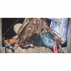 Nelson Boren Handsigned and Numbered Limited Edition Giclee on Paper:"Lunch Break"