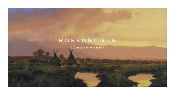 Nicholas Coleman Hand Numbered Limited Edition Print on Paper :"Blackfeet  Sunset"