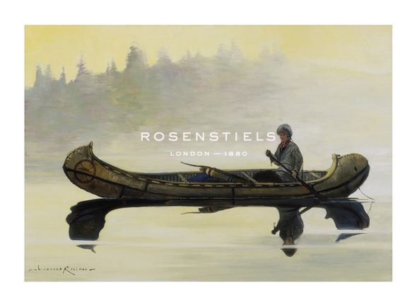 Nicholas Coleman Hand Numbered Limited Edition Print on Paper :"Canoe"
