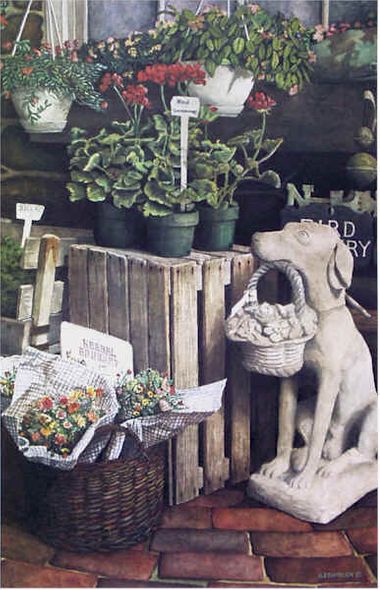 Nicholas Santoleri Limited Edition Print:"Herbal Bouquet"