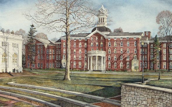 Nicholas Santoleri Limited Edition Print:"Kutztown University"