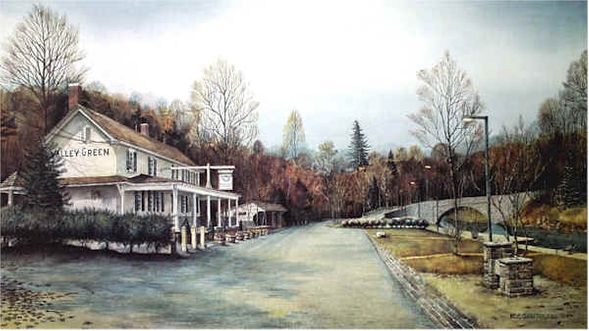 Nicholas Santoleri Limited Edition Print:"Valley Green"