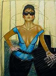 Nico Vrielink Hand Signed Publisher Proof Lithograph:"Jeane"