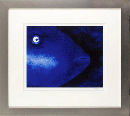 Nicola Read Limited Edition Giclée on Hahnemuhle Paper: "Blue Loner"