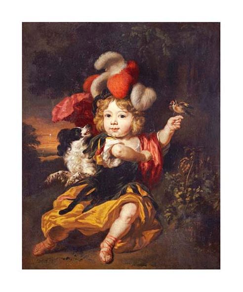 Nicolaes Maes Fine Art Open Edition Gicl&eacute;e:"A Boy in Classical Costume"