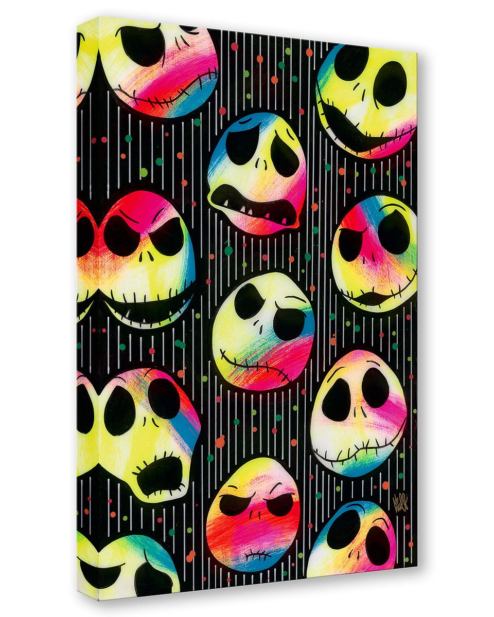 Nightmare Before Christmas Limited Edition Gallery Wrap Canvas:"Jack Skellington" by Beau Hufford