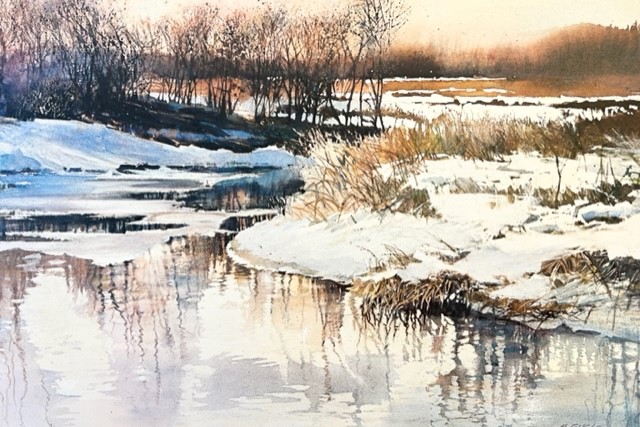 Nita Engle Signed by the Artist Limited Edition Paper Lithograph:"April Light"