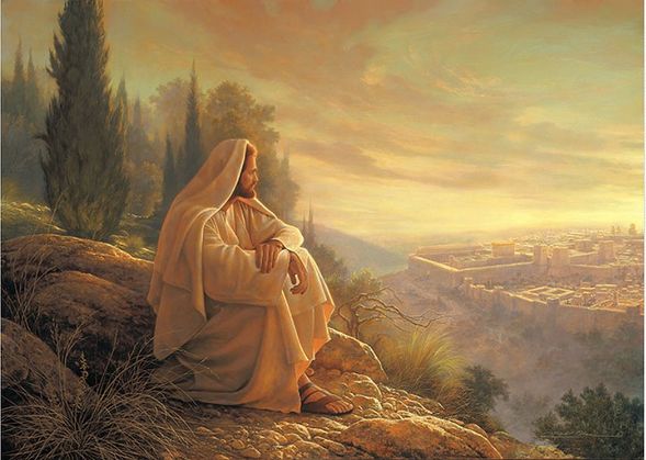 Greg Olsen&copy; Hand Signed and Numbered Limited Edition Canvas on Board:"O Jerusalem"