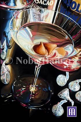 Nobu Haihara Handsigned & Numbered Archival Gicl&eacute;e on Canvas:"Absolute Kisses"