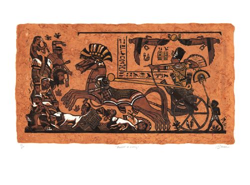 O'Brien Limited Edition Hand Titled & signed etching Ed. 250:"Moment of Victory"