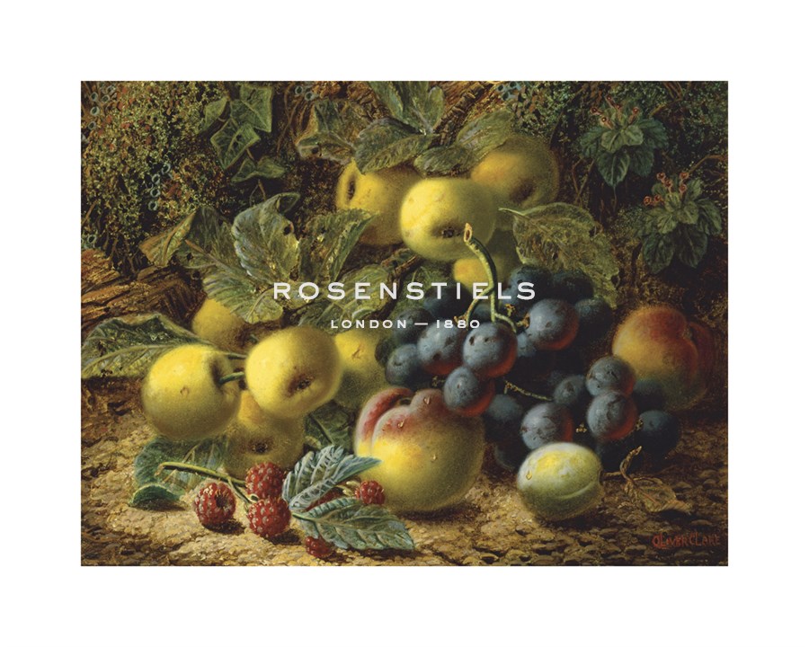 Oliver Clare Hand Numbered Limited Edition Print on Paper :"Country Still Life I"