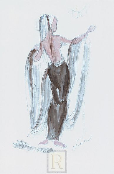 Oliver Messel Hand Numbered Limited Edition Print on Paper :"Designs for Cleopatra III"