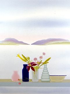 Osborne Handsigned and Numbered Limited Edition :Serigraph on Paper:"August Still Life"
