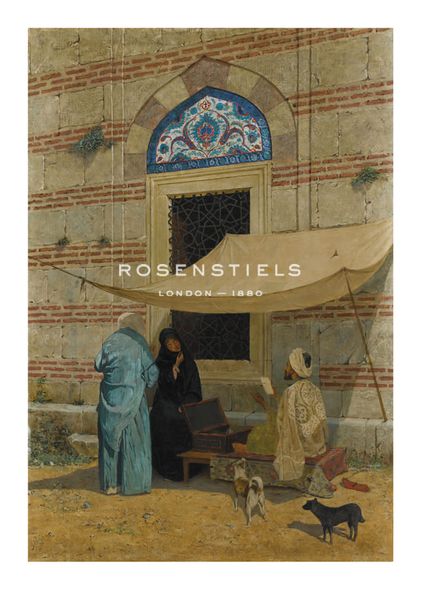 Osman Hamdi Bey Hand Numbered Limited Edition Print on Paper :"Arzuhalci, Public Scribe"