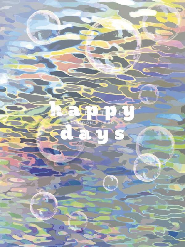 Otto Gibb 30 x 40 in. Open Giclee Canvas:"Happy Bubbles"