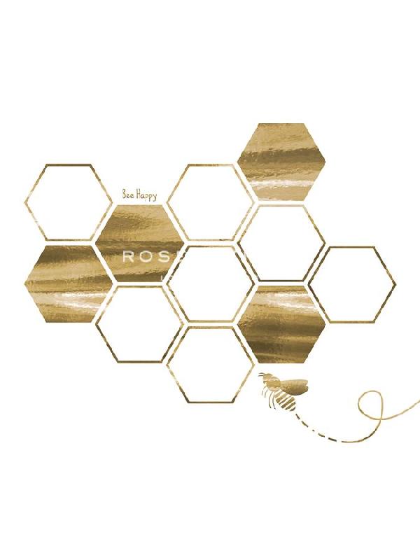 Otto Gibb 30 x 40 in. Open Giclee Canvas:"Honeycomb Happy"