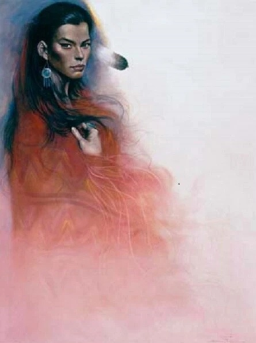 Ozz Franca Limited Edition Lithograph: "Cecy"