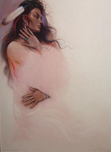 Ozz Franca Limited Edition Lithograph: "Navajo Fantasy"