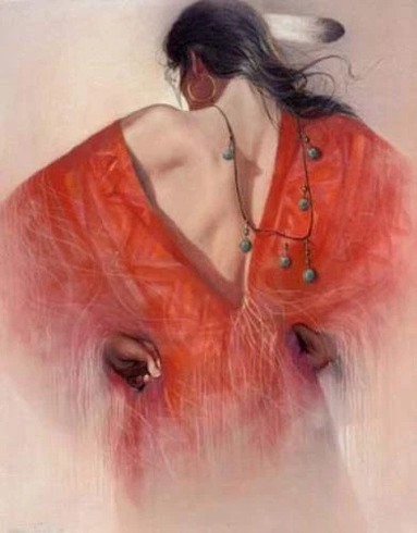 Ozz Franca Signed and Numbered Limited Edition Lithograph: "Santa Fe" Ozz Franca Signed and Numbered Limited Edition Lithograph: "Santa Fe"