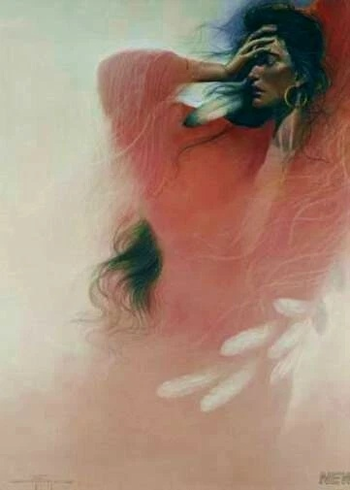 Ozz Franca Signed and Numbered Limited Edition Lithograph: "Wind Song"