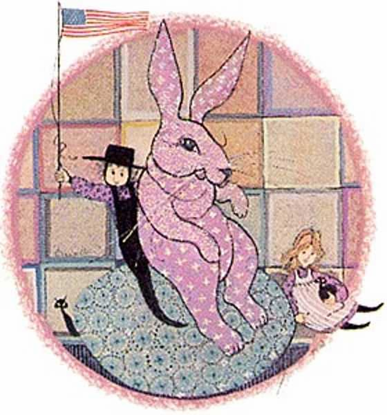 P Buckley Moss Limited Edition  Offset Lithograph: "Easter Friends"