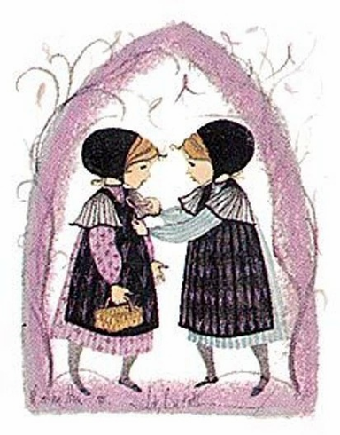 P Buckley Moss Limited Edition Offset Lithograph: "LETS BE PALS" P Buckley Moss Limited Edition Offset Lithograph: "LETS BE PALS"