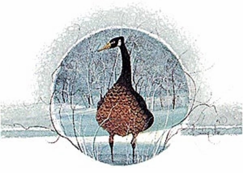 P Buckley Moss Limited Edition  Print: "Winter Prince"
