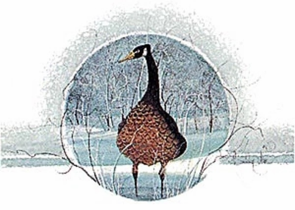 P Buckley Moss Limited Edition  Print: "Winter Prince"