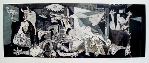 Pablo Picasso Estate Signed Giclee:"#21 Guernica"