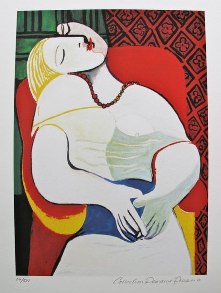 Pablo Picasso Estate Signed Limited Edition Small Giclee:"The Dream"