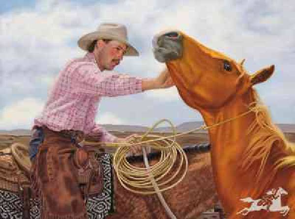 Pamela Parker Fine Art Open Edition Print: "First Touch"