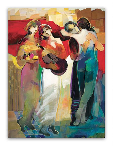 Hessam Abrishami 48x36 Limited Edition Canvas Giclee:"Morning Glory"
