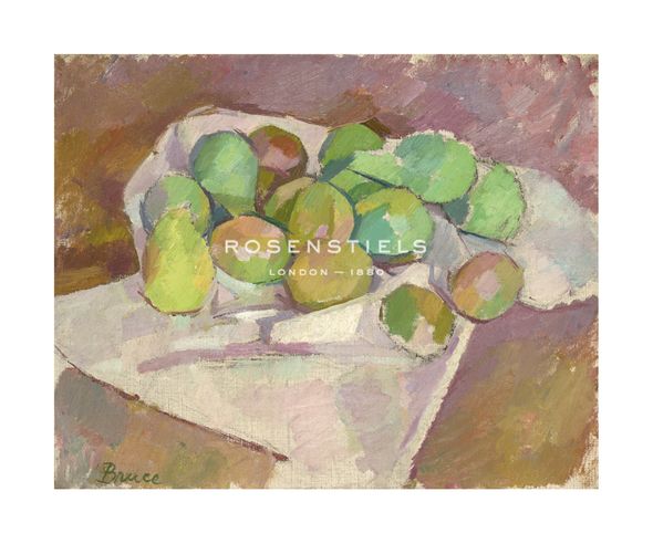 Patrick Henry Bruce Hand Numbered Limited Edition Print on Paper :"Plums"
