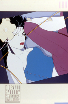 Patrick Nagel Limited Edition Print:"Commemorative 9" Patrick Nagel Limited Edition Print:"Commemorative 9"