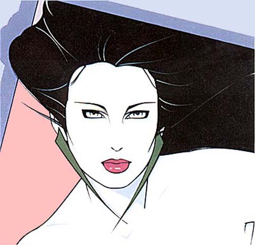 Patrick Nagel Limited Edition Serigraph on Paper: "Commemorative #15"