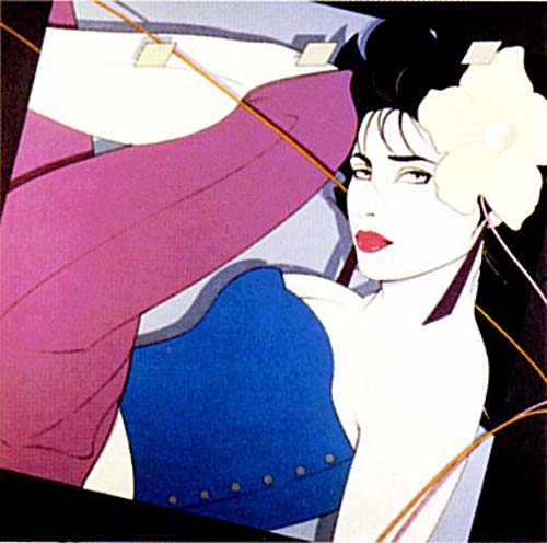 Patrick Nagel Limited Edition Serigraph on Paper: "Commemorative #9"