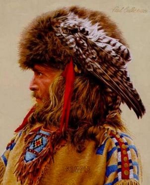 PAUL CALLE 14X12 Secondary Market Art: "TRAPPER"