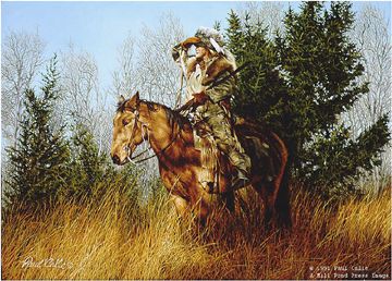 Paul Calle Handsigned & Numbered Limited Edition Print:"Friend Or Foe"