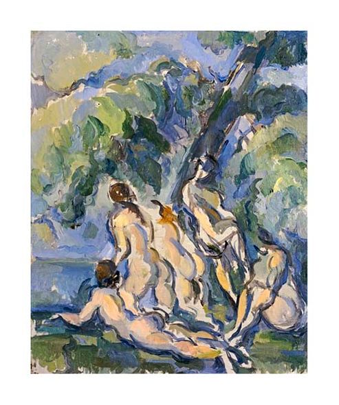 Paul Cezanne Fine Art Open Edition Gicl&eacute;e:"Bathing Study for Les Grandes Baigneuses"