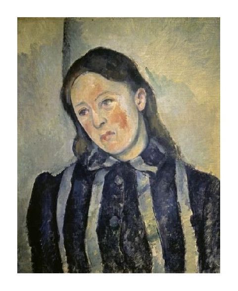 Paul Cezanne Fine Art Open Edition Gicl&eacute;e:"Madame Cezanne"