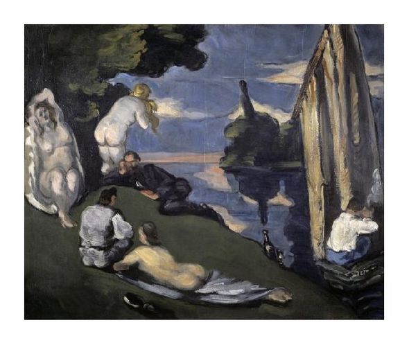 Paul Cezanne Fine Art Open Edition Gicl&eacute;e:"Pastoral"