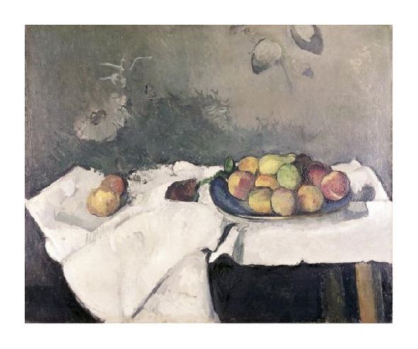 Paul Cezanne Fine Art Open Edition Gicl&eacute;e:"Plate of Peaches"