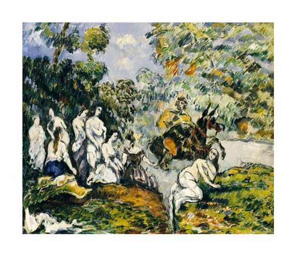 Paul Cezanne Fine Art Open Edition Gicl&eacute;e:"Scene Legendaire"