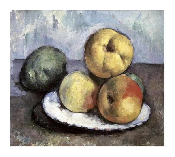Paul Cezanne Fine Art Open Edition Gicl&eacute;e:"Still Life with Apples & Peaches"