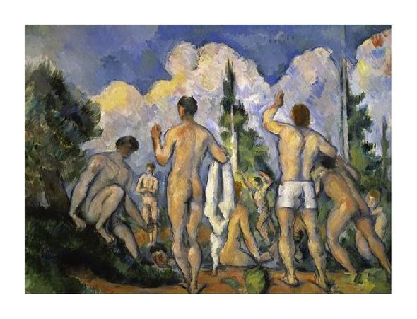 Paul Cezanne Fine Art Open Edition Gicl&eacute;e:"The Bathers"