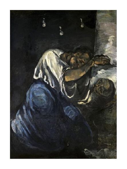 Paul Cezanne Fine Art Open Edition Gicl&eacute;e:"The Magdalen or Sorrow"